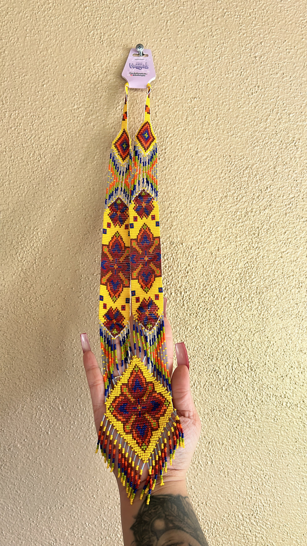 Beautiful Huichol necklace