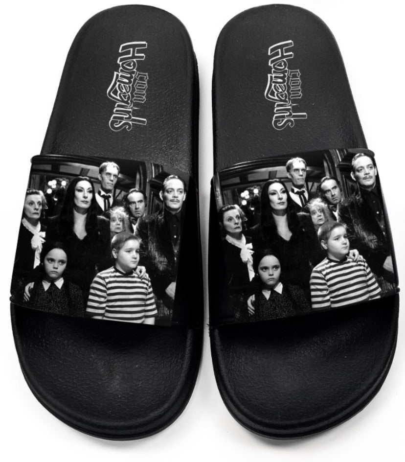 THE ADDAMS FAMILY SLIDES🖤🎃